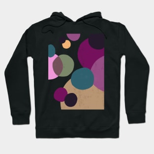 Purple color dots Hoodie